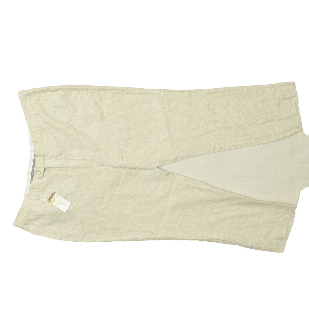 NEW Bahia Sol Men's Linen Drawstring Pants Size 34x32 Tailored Fitn